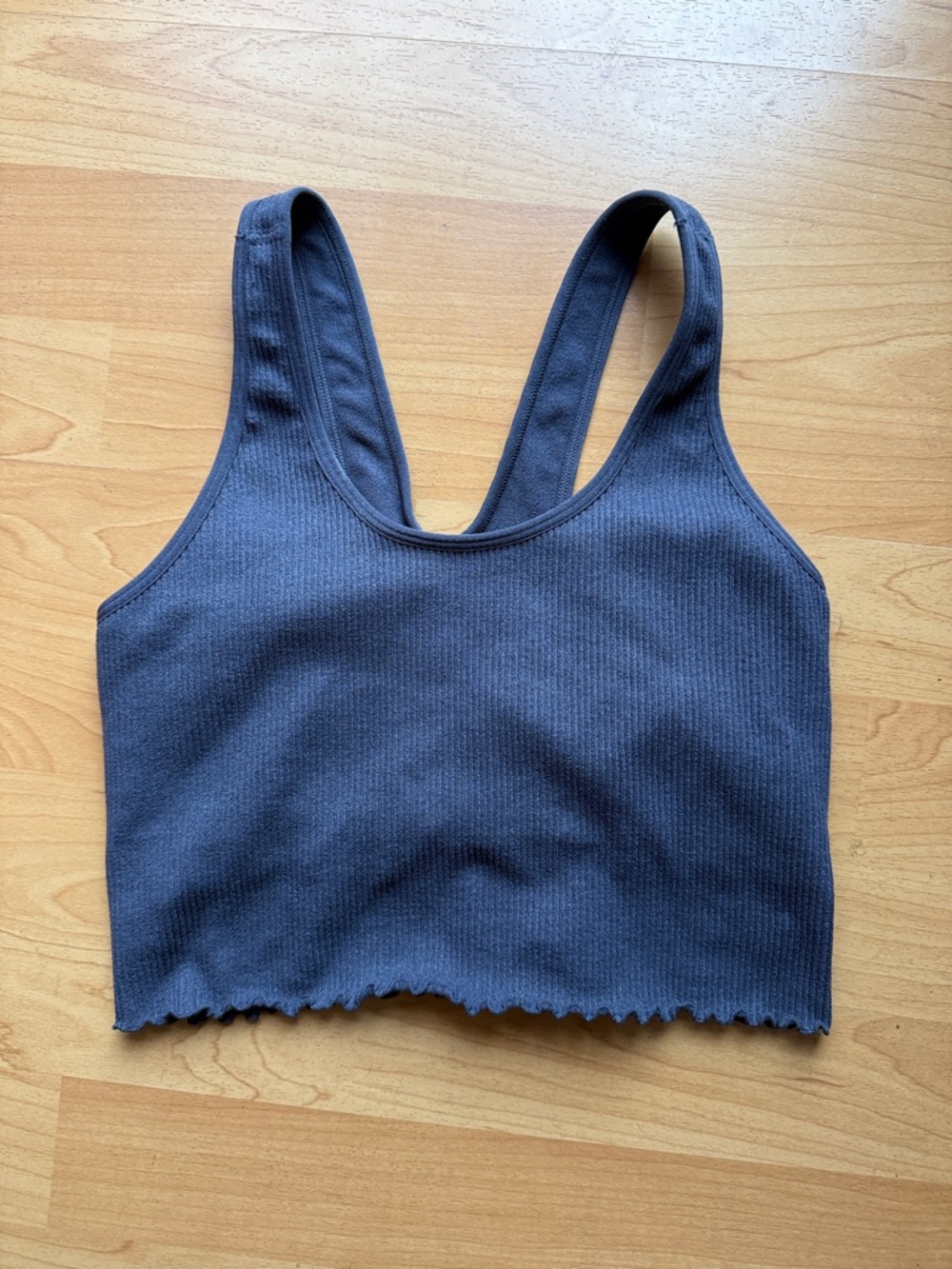 Spiritual Gangster Amor Crop Tank – Ribbed Heart Logo Athletic Yoga Top